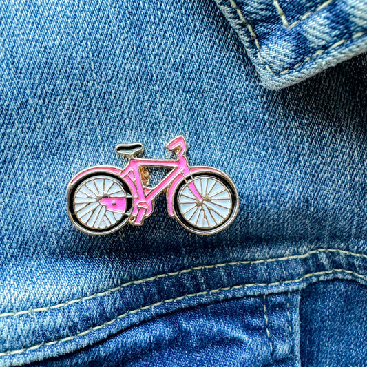 Pinkki polkupyörä